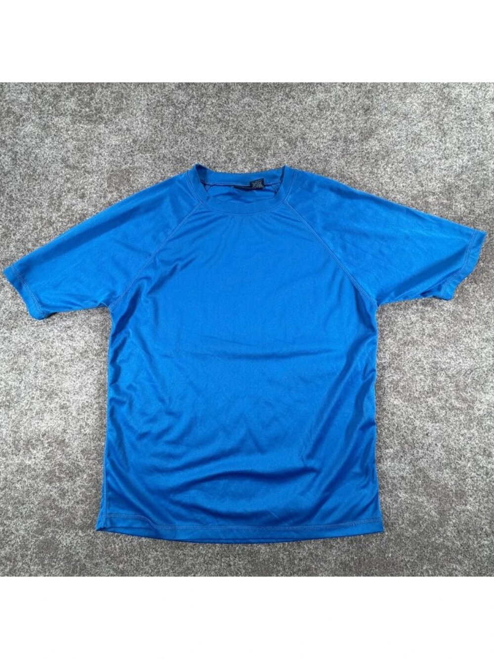 Kanu Surf T Shirt Mens Medium Blue Raglan Sleeve Swimming Upf 50+ Athletic